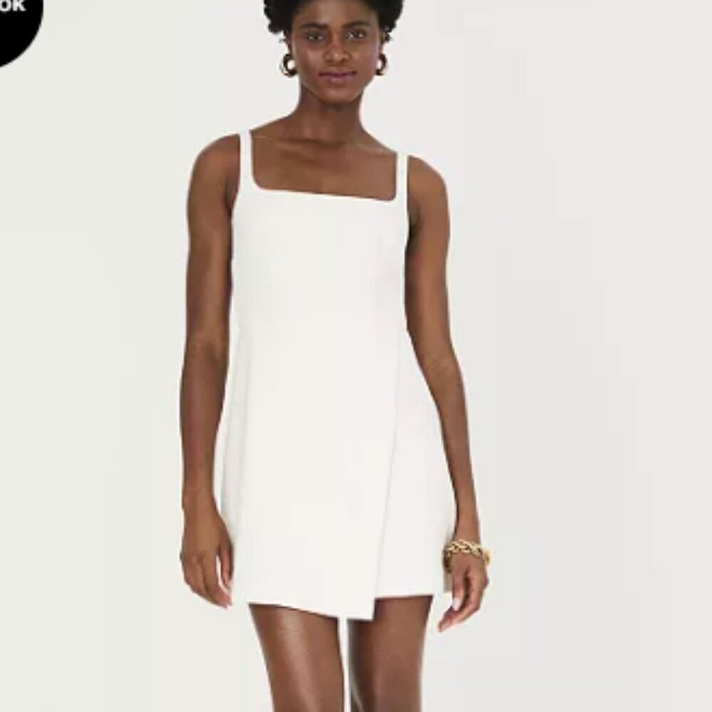 French Connection Women's Whisper Crossover Mini Dress size 12